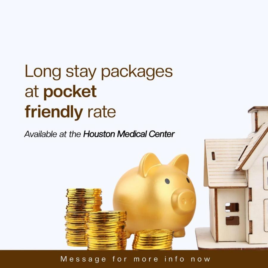Calm Stay Houston Med Center Tmc Md Anderson Nrg Exterior photo